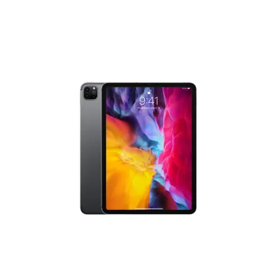 Produktbild von Apple iPad Pro (4th Generation) Tablet - 32,8 cm (12,9 Zoll) - Apple A12Z Bionic - 128 GB - iPad OS - 4G - Grau - 2732 x 2048 - Liquid Retina Display, IPS-Technologie (In-Plane-Switching), True-Tone-Technologie Display - UMTS, HSPA, HSPA+, DC-HSDPA, EDGE, LTE - 7 Megapixel Kamera vorne