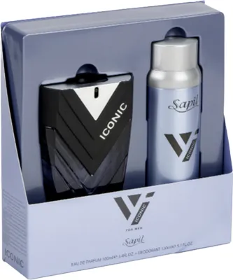 Produktbild von Sapil Iconic for Men Eau de Parfum 100ml + Deodorant 150ml Geschenkset