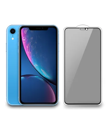 Produktbild von Smartphonica iPhone Xr Privatsphäre volle Abdeckung gehärtetem Glas Bildschirmschutz aus gehärtetem Glas mit abgerundeten Ecken