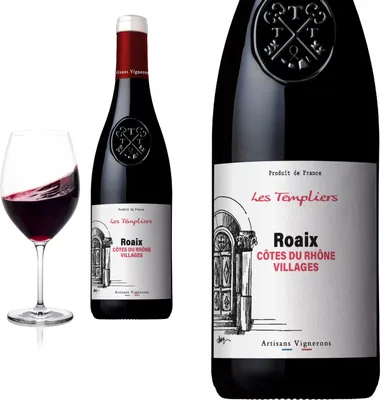 Produktbild von 2022 Roaix Côtes du Rhône Villages Les Templiers von Rhonéa - Rotwein