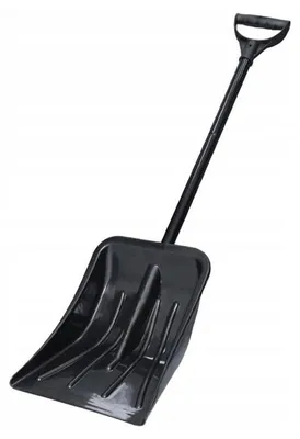 Produktbild von Verk 10115 Zusammenklappbare Schneeschaufel für das Auto, schwarz