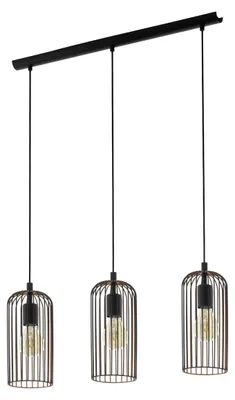 Produktbild von EGLO 49645, Schwarz, Kupfer, Schwarz, Kupfer, Stahl, Schwarz, Drinnen, I
