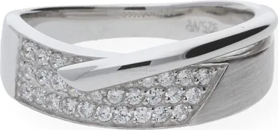 Produktbild von Ring Silber 925 Zirkonia JL20-07-0084 JuwelmaLux Größe 56
