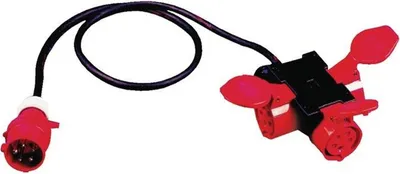 Obrázok produktu pre Kompaktný rozvádzač CEE-16 A, 5-pólový 3xCEE 16 A 5x2,5 mm²