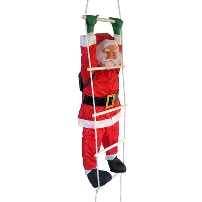 Obrázok produktu pre Mikuláš lezúci po rebríku, 120 cm