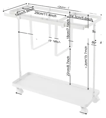 Productafbeelding van Yogamattensysteem, mobiel ontwerp, duurzame constructie, WIT
