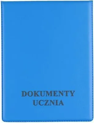 Produktbild von BIURFOL Schülermappe Hochformat Blau A6