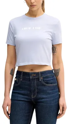 Produktbild von Calvin Klein Jeans Damen T-Shirt Lila 497850 : Größe - L Größe: L