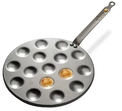 Produktbild von de Buyer Mineral B Element, Rund, Crêpe-Pfanne, Edelstahl, Eisen, Keramik, Gas, Halogen, Induktion, Versiegelte Platte, 478 mm