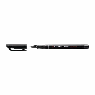 Produktbild von Folienstift - STABILO OHPen universal - permanent superfein - 10er Pack - schwarz