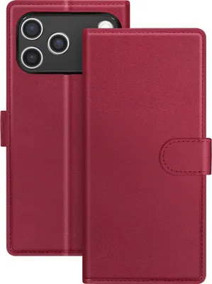 Obrázok produktu pre Mayaxess, peňaženkové puzdro 2 v 1 Fairphone 6 s krytom, červené