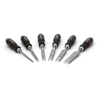 Produktbild von Narex Stechbeitel Set in Holzkiste, 6-teilig 853053 (Stechbeitelset beitel)