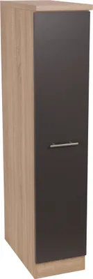 Produktbild von Apothekerschrank 30 cm Eiche Sägerau Grau Merle, Luis, Peter Respekta