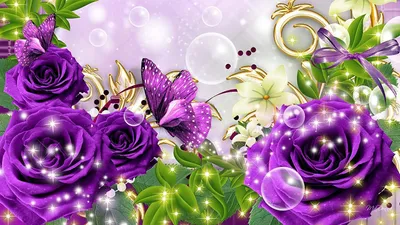 Produktbild von DIY 5D Diamant Gemälde Kits für Erwachsene, 5d diamant painting full groß Lila Blumen Strass Stickerei Kreuzstich Zubehör Kunst Handwerk Leinwand Wanddeko 40x30cm