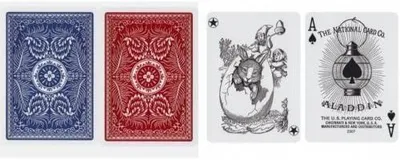 Productafbeelding van Aladdin Deck 1001 (gladde afwerking) Dos Bleu