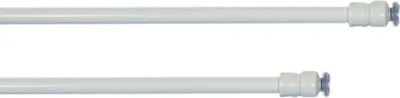 Zdjęcie produktu dla rewagi® 1x Drążek zaciskowy 25-35 cm - Biały - Drążek do zasłon bez wiercenia