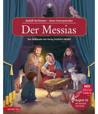 Obrázek produktu pro Der Messias (Das musikalische Bilderbuch mit CD und zum Streamen)