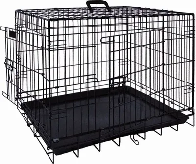 Immagine prodotto di Gabbia di trasporto Nobby pieghevole L x P x A: 93 x 62 x 69 cm nero