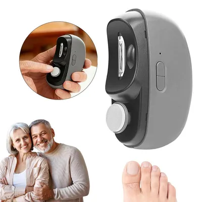 Produktbild von Elektrischer Nagelknipser, 2 in 1 Elektrischer Polierautomatischer Nagelknipser, Multifunktionaler Nageltrimmer, 2 Einstellbare Geschwindigkeiten