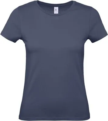 Obrázek produktu pro Dámské tričko s krátkým rukávem - B&C #E150/W - denim - velikost M