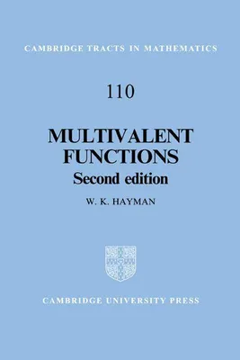 Produktbild von Multivalent Functions