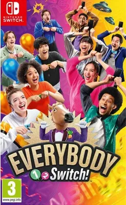 Obrázok produktu pre Nintendo Everybody 1-2-Switch!, Nintendo Switch, Režim multiplayer, E10 + (starší 10 rokov), Fyzické médiá