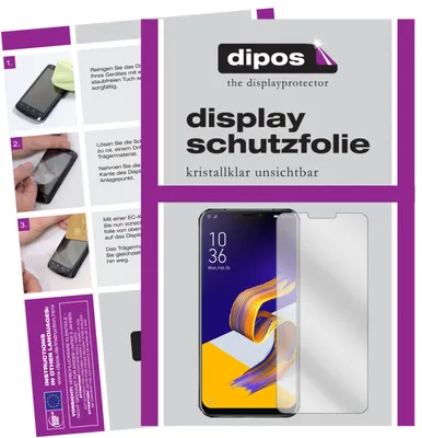 Produktbild von 6x Schutzfolie für Asus Zenfone 5 ZE620KL klar Displayschutzfolie Folie Display