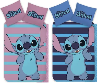 Produktbild von Disney Lilo & Stitch - 2 x Wende-Bettwäsche-Set, 135x200 & 80x80