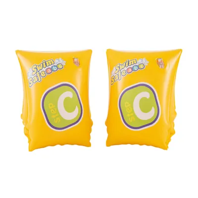 Image de Bestway Inflatable Arm Floats 32033 in Yellow color size Talla unica