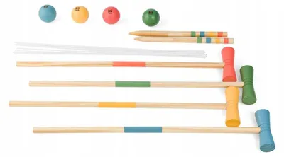 Produktbild von BS Toys Croquet-Set, Kinder-Spielzeugsport-Set für Kinder, 3 Jahr(e)