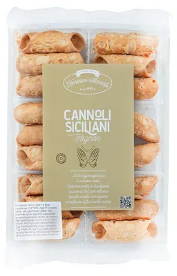 Image de Cannoli siciliens miniatures, 160 g - Domenico Mascolo