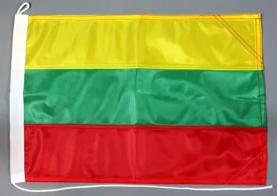 Produktbild von Bootsflagge Litauen 30x45 cm Motorradflagge Bootsfahne