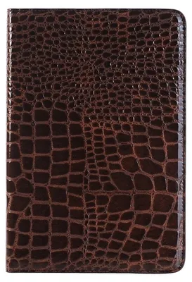 Produktbild von Mobigear Croco iPad Mini 4 (2015) Schutzhülle, Klapphülle - Braun