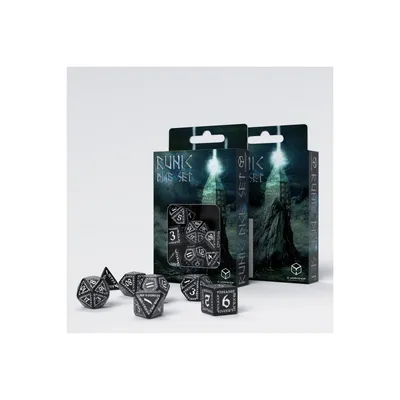 Image de Q-Workshop Runic - Jeu de cubes noir et blanc (7)