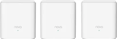 Zdjęcie produktu dla TENDA Tenda EX3-3 mesh wi-fi system Dual-band (2.4 GHz / 5 GHz) Wi-Fi 6 (802.11ax) White 1 Internal