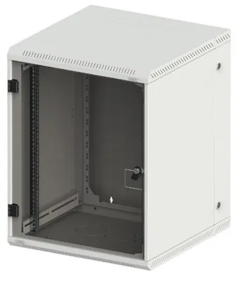Productafbeelding van Triton 19" wandbehuizing, 15HE, RBA, 2-delig, 600 x 515 m, volledig glazen deur