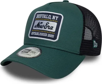 Produktbild von New Era 9FORTY Trucker Cap New Era Patch green