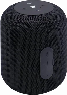 Produktbild von Gembird Portabler Bluetooth-Lautsprecher in Schwarz - Kompakt mit FM-Radio