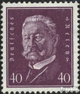 Produktbild von Briefmarken Deutsches Reich 1928 Mi 418 mit Falz Reichspräsidenten