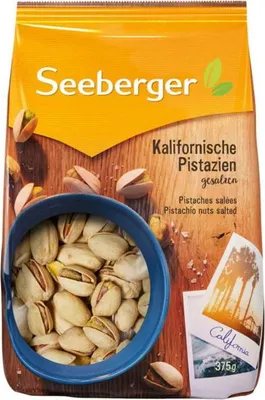 Produktbild von Seeberger Kalifornische Pistazien gesalzen 375g