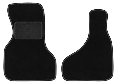 Zdjęcie produktu dla Wielganizator dywaniki welurowe LUX przednie do Chevrolet Astro II dostawczy (1995-2005) - czarne dywaniki samochodowe BASIC komplet (2 szt.)