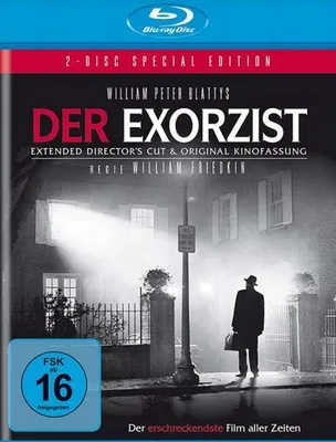 Produktbild von PLAION Der Exorzist (Extended Director's Cut + Kinofassung), Film, Blu-ray, Deutsch, Spanisch, Französisch, Italienisch, Russisch, 132 min, Horror, Dänisch, Finnisch, Griechisch, Norwegisch, Rumänisch