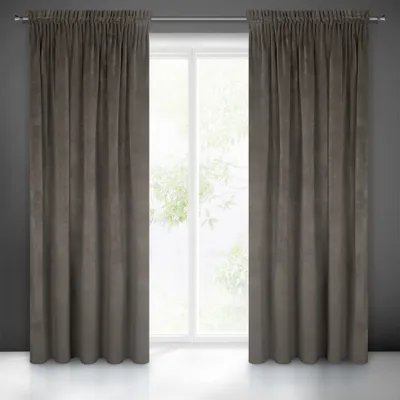 Produktbild von Vorhang RIA dunkelgrau 140x270 cm  Kräuselband