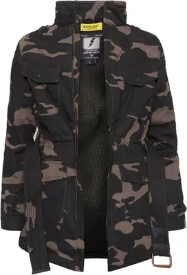 Zdjęcie produktu dla John Doe Field XTM Damen Motorrad Textiljacke, kamuflaż, S