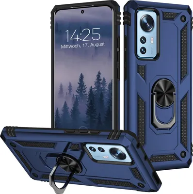 Produktbild von Armor Outdoor Handyhülle für Xiaomi 12 Pro Handy Panzer Case Cover Schutzhülle Farbe: Blau