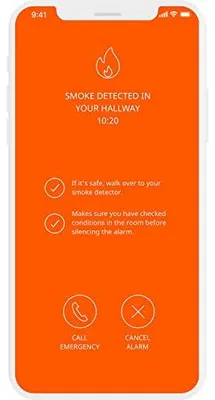Somfy 1870289 – Smarter Rauchmelder mit 85-dB-Sirene und Somfy Protect-Kompatibi – Produktbild 2