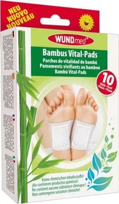 Immagine prodotto di WUNDmed® 02-129 WUNDmed® Bambuspflaster Vital-Pads 02-129 weiß 6,0 x 8,0 cm, 10 St.