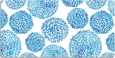 Produktbild von Schreibtischmatte Tischunterlage 100x50 cm Mauspad - Japanisches Muster