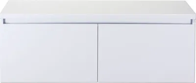 Produktbild von Sanox Waschtischunterschrank Frozen BxHxT 120 x 43 x 45 cm Frontfarbe weiß hochglanz 75735601