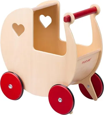 Imagen del producto de Carrito de muñecas, color natural